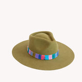 Meadow Green Western Hat