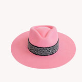 Bubble Gum Pink Western Hat