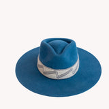 Denim Western Hat
