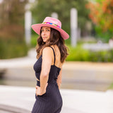 Bubble Gum Pink Western Hat