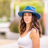 Denim Fedora Hat