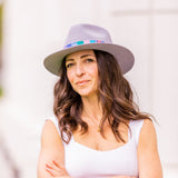 Hazy Lavender Fedora Hat