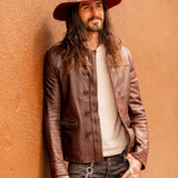 Maroon Western Hat