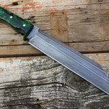 Custom Handmade Viking Seax with Leather Sheath