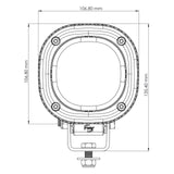 1010 4000 eLumen, Spot, 12V, w/Lens Cover