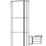 1010 1450 eLumen, 12-48V, W-Sym, Flush Mount