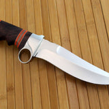 Custom Handmade 440C Steel Hunting Knife