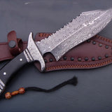 DAMASCUS HUNTER KNIFE