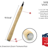 Tenkara Zoom Fly Fishing Kit, 12-13ft Rod | Wild Water Fly Fishing