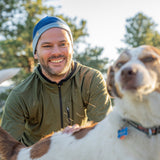 Men's Wool 1/4 Zip Merino Sun Hoodie - Microweight