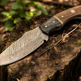 Timberfang - Handmade Damascus Steel Deer Knifes