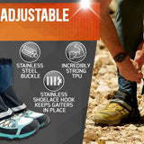 Pike Trail Mid Length Gaiters Small/Medium Adjustable Fit