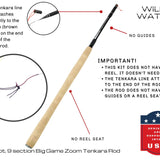 Tenkara Zoom Fly Fishing Kit, 14-16ft Big Game Rod | Wild Water Fly Fishing