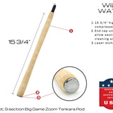 Tenkara Zoom Fly Fishing Kit, 14-16ft Big Game Rod | Wild Water Fly Fishing