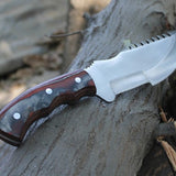 Tom Brown Tracker 2 – Handmade O1 Tool Steel Knife with Exotic Wood Handle