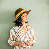 Floppy Sample Sale Hat Brown