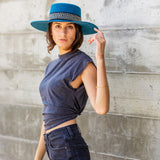 Denim Spanish Hat