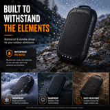 LITEGUEST 3-in-1 Heated Hand Warmer – Power Bank & LED Light
