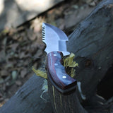 Tom Brown Tracker 2 – Handmade O1 Tool Steel Knife with Exotic Wood Handle