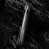 The Vector Folding Pocket Knife Giftset for Men and Women (Black and Silver)