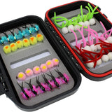Steelhead/Egg Fly Assortment, 42 Flies | Fly Box | Wild Water Fly Fishing