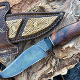 Damascus Steel Hunting Knife