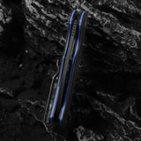 The Venture Point Folding Pocket Knife Giftset for Men and Women (Black and Blue)