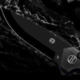 The Vector Folding Pocket Knife Giftset for Men and Women (Black)