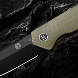 The Pathfinder Folding Pocket Knife Giftset for Men and Women (Green and Silver)
