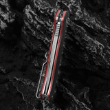 The Pathfinder Folding Pocket Knife Giftset for Men and Women (Silver and Red)
