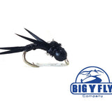 B's Black Stonefly Nymph - Tungsten