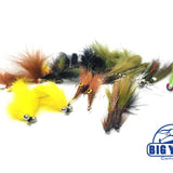 Smallmouth Bass Assortment--24 Flies #52