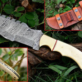 Tom Brown Tracker #3 – Custom Handmade Damascus Survival Knife