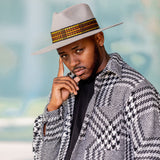 Light Grey Western Hat