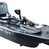 9.5ft Raider Modular Propeller Drive Pedal Fishing Kayak | 380lbs Capacity | 2 Piece