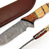 Damascus Hunting Knife