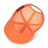 Blaze Orange Mesh Hat
