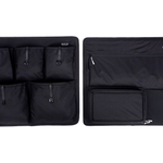 Ram Promaster lower rear door storage panels (pair) in black, multi-pocket organizer