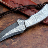 Hand Made Full Damascus Skinning Knife