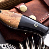 Full Tang Custom Handmade Railroad SpikeHunting Skinning Knife