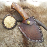 Frontier Edge Guthook Knife with Custom Handmade Damascus Steel Blade