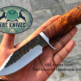 New Custom Handmade Hand Forged Tool Steel Skinning Hunting Knives