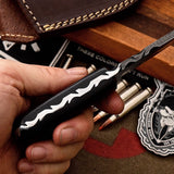 Custom Handmade Damascus Steel Skinning/Camping/Hunting Knife
