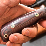 Custom 1095 Hand Forged Handmade  Hunter Knife