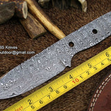 Damascus Blank Blade