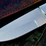 Custom Handmade D2 Tool Steel Hunting Skinning Knife