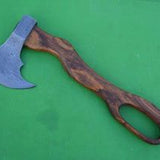 Hand Made Damascus Forge Axe
