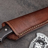 Custom Handmade Damascus Steel Skinning/Camping/Hunting Knife