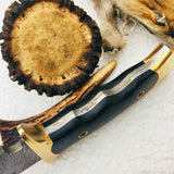 Full Tang Custom Handmade Damascus Steel Blade Hunter Knife