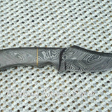 Full Damascus Skinny Knife